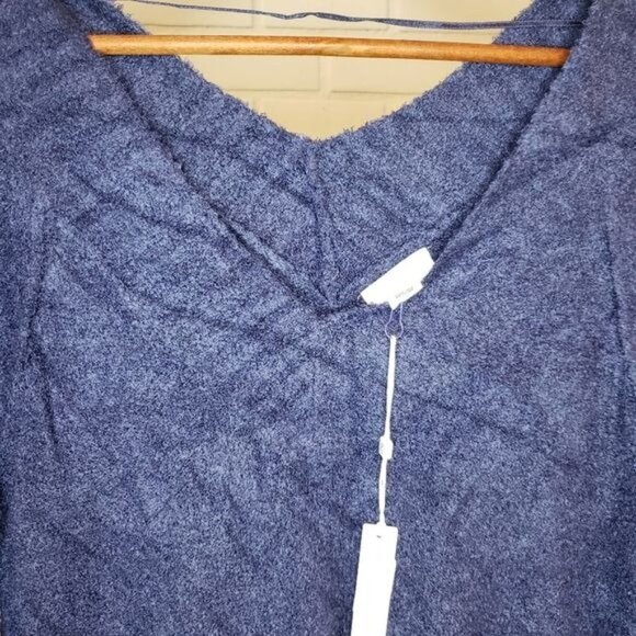 Caslon Plushy Double V-Neck Pullover Size XS - Picture 5 of 9